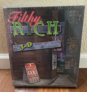 SEALED Rare Filthy Rich 3-D Game of Capitalism Wizards of The Coast 1998 - READ* - Picture 1 of 2
