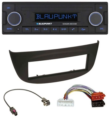 Blaupunkt DAB USB Bluetooth MP3 Autoradio für Renault Twingo ab 2015 schwarz - Bild 1 von 4