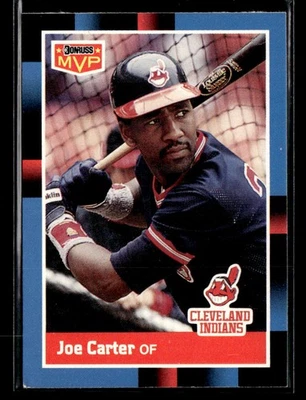 1988 Donruss Joe Carter #BC-9 Bonus MVPs - Image 1 of 2