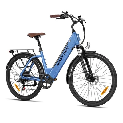 MF25 MAXFOOT Electric Bikes 48V10.4Ah Built-in Battery 7-Speed Ebikes Adults - Image 1 of 4