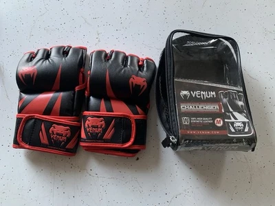 GUANTES DE ENTRENAMIENTO VENUM CHALLENGE MMA ROJO MEDIO/NEGRO Foto 1 de 4