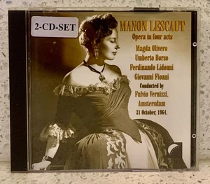 PUCCINI Manon Lescaut [1964] (2 cds, Eklipse) OLIVERO • BORSO • LIDONNI • FIOANI - Foto 1 di 4