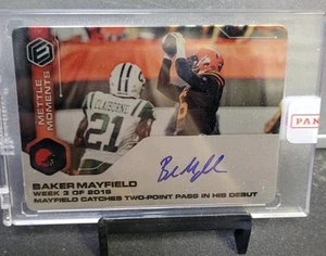 Baker Mayfield 2019 Elements On-Card Auto /10 - Picture 1 of 2