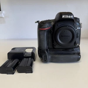 Nikon D610 24.3 MP Digital Camera Body Only Charger Battery Grip Good Condition - Picture 1 of 8