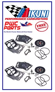 SEADOO GENUINE Mikuni DUAL Carburetor Carb Rebuild Kit XP SP SPI SPX GTX GS GSI - Picture 1 of 1