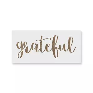 Grateful Stencil - Durable & Reusable Mylar Stencils - Picture 1 of 5