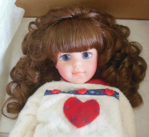 Pittsburgh Originals Crystal 15" Doll "Tea For Two" 14" - Imagen 1 de 10