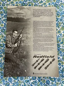 Vintage 1979 Redfield Accu Trac Rangefinder Print Ad - Bild 1 von 7
