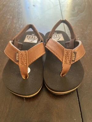 Sandalias con cordones Reef para niños pequeños talla 3/4 Foto 1 de 4
