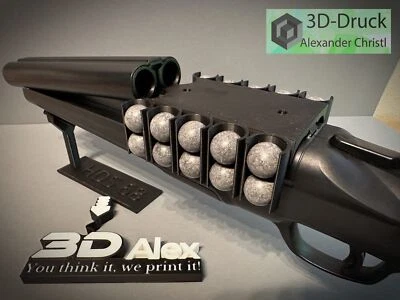 3DALEX AMMUNITION HOLDER * 20 BALL * UMAREX HDS68 * CAL.68 * AMMO HOLDER * PAINTBALL