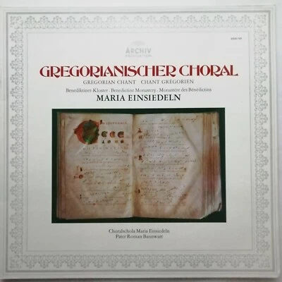 Gregorian Chant: Maria Einsiedeln / DG Archiv LP 2533 131 - Image 1 of 3