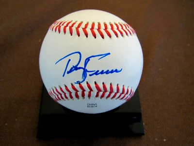 TERRY FRANCONA WS CHAMPS RED SOX INDIANS SIGNED AUTO NY PENN LEAGUE BASEBALL JSA - Image 1 of 3
