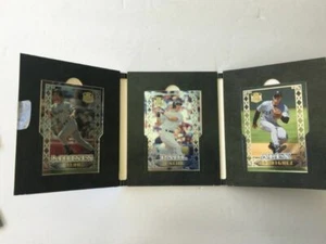 1999 Topps Stars N Steel metal baseball Cards Alex Rodriguez / Alou / O'Neill MT - Picture 1 of 7