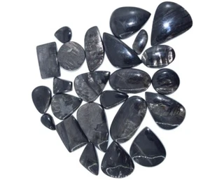Natural Fine Quality Hypersthene Mix Size And Shape Cabochon Loose Gemstone Lot - Picture 1 of 5