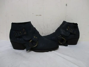 Free People türkisblaue Leder Stiefeletten Damen Größe 39 EUR - Bild 1 von 9