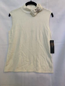 Jones New York hochgeschlossenes ärmelloses Top Größe Small neu mit Etikett - Bild 1 von 2