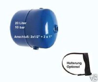 Compressed Air Tank 20L Mobile/Stationary 10 BAR G = 1/2 1   • 185.64£