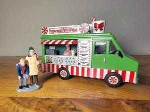 2018 LEMAX "Pfefferminz Food Truck" Dorf Karneval Akzent #83364 ~~ KEIN SCHILD ~~ - Bild 1 von 7