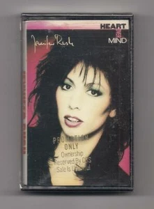 JENNIFER RUSH - Heart over mind SEALED Cassette rare 1987 Promo - Picture 1 of 1