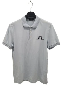 116€ J.LINDEBERG Gr. M T-SHIRT POLOKRAGEN LOGO GOLF LUXUS MARKE STRETCH KRAGEN - Bild 1 von 8
