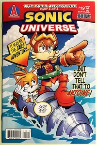 SONIC UNIVERSE Comic Book #19 Oct 2010 THE TAILS ADVENTURE 3 of 4 Bagged NEW - Picture 1 of 3