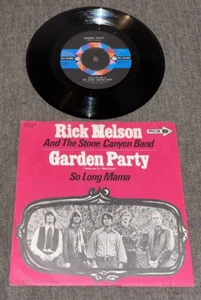 MCA MGS 6130 ed1 Rick Nelson & Stone Canyon Band: Garden Party. DUTCH PS, NM - Picture 1 of 2