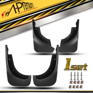 A-Premium 4x Splash Guards Mud Flaps For Volkswagen Touareg 2007-2010 Full Set - Picture 1 of 9