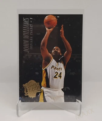 Tarjeta de baloncesto 1994 John Williams #259 Fleer Ultra Pacers NBA Foto 1 de 2