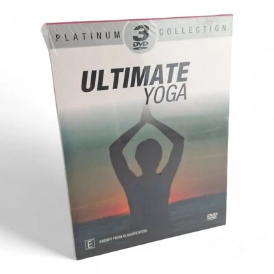Ultimate Yoga: Platinum Collection 3x DVD Box Set - Region ALL, PAL NEW SEALED - Image 1 of 4