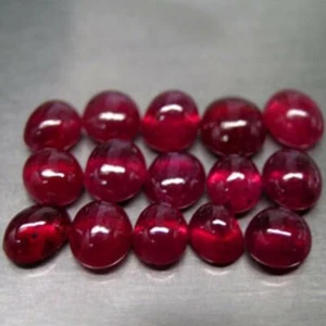 AAA RUBINI NATURALI - NATURAL RUBY CT 16.12 - SI - RED COLOR - OVAL CABOCHON CUT - Imagen 1 de 2