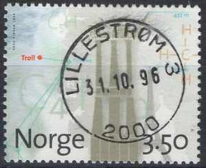 1429 Noruega 1996, NK 1260, SON Lillestrøm 31.10.96 (AK) - Imagen 1 de 1