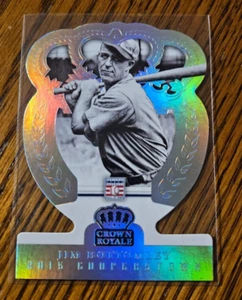 Jim Bottomley 2015 Panini Cooperstown HOF Crown Royale Die-Cut Silver #/75 No.49 - Picture 1 of 2