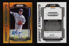 2021 Panini Prizm Draft Picks Standouts Gold /10 Marcelo Mayer #DS-MM Auto