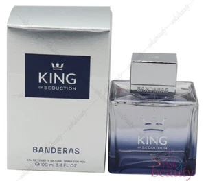 King of Seduction Cologne by Antonio Banderas, 3.4/3.3 oz EDT Spray Men New - Picture 1 of 1