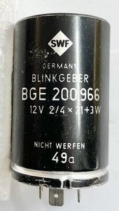 SWF BGE200.966 Blinkgeber 12V 2/4x 21+3W flasher unit circuit clignotante - Bild 1 von 4