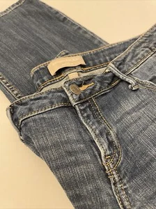 Banana Republic Jeans Bootcut Blue Womens 27/4 Slight Distress See Photos - Picture 1 of 7