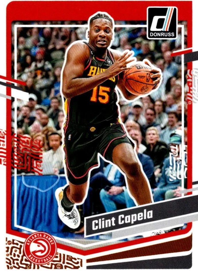 2023-24 Donruss Clint Capela Atlanta Hawks #91 - Image 1 of 2