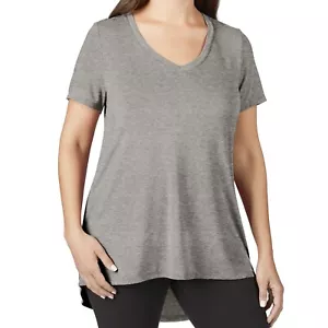 MEMBER'S MARK Women's Everyday Ribbed Tee in Grey, S - Picture 1 of 2