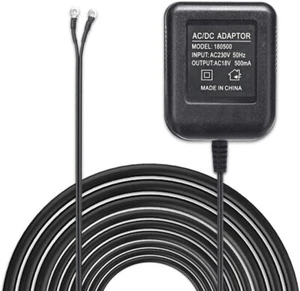 18V AC Transformer Cable, WiFi Doorbell Camera Power Adapter for IP Video - Picture 1 of 7