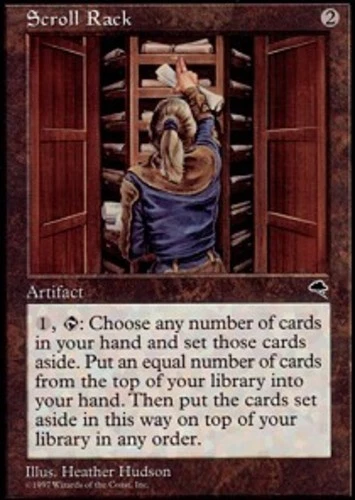 MTG Scroll Rack, Damaged, English Tempest - Image 1 of 1