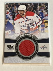Camiseta deportiva 2015 16 Upper Deck Alex Ovechkin UD Game ¡RARA! 1:1072 #GJ-AO - Imagen 1 de 3