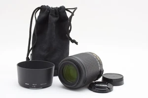 [Excelente COMO NUEVO] Lente zoom Nikon AF-S NIKKOR 55-200 mm f/4-5,6G ED VR de JAPÓN - Imagen 1 de 24