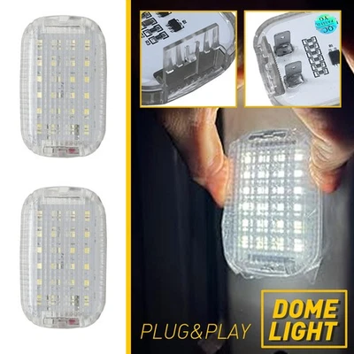 Para 2015-2024 Ford Transit 150 250 350 Van Interior Dome Luz LED Área de Carga 2X - Imagem 1 de 4