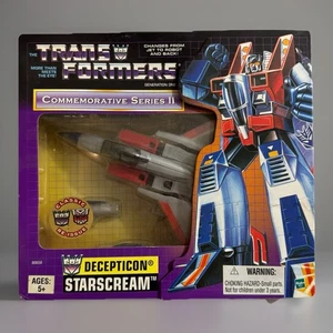 Transformers Reissue Commemorative Series II Decepticon Starscream Hasbro Figure - Picture 1 of 16