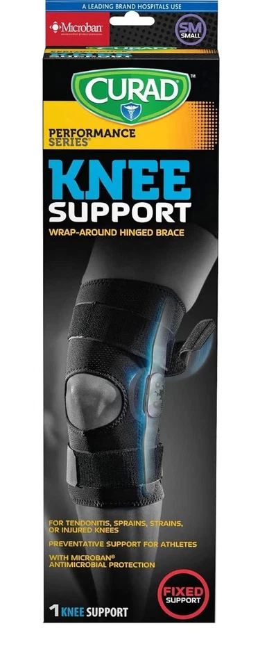 Curad поддержка колена неопреновый на петлях w/U-образный поддержки черный X-Large - Изображение 1 из 1