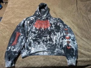Brand of Sacrifice DemonKing Lifeblood Grey Tie Dye Hoodie XXL - Bild 1 von 4
