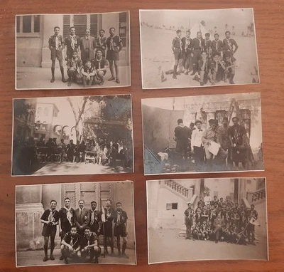 EGIPTO 1949 BOY SCOUT JAMBOREE 6 FOTOS INSTANTÁNEAS CAMPING ALEJANDRÍA CAMPAMENTOS #1 Foto 1 de 4