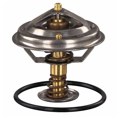 1986-95 Mercedes 400 420 500 560 80° Engine Water Thermostat & O-ring Germany - Image 1 of 4