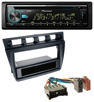 Pioneer DAB MP3 CD USB Bluetooth Autoradio für Kia Picanto (ab 2006) - schwarz - Bild 1 von 4
