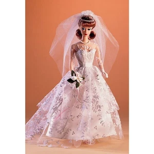 1996 Mattel 1961 Fashion Reproduction Wedding Day Barbie Doll No. 17120 NIB - Picture 1 of 6
